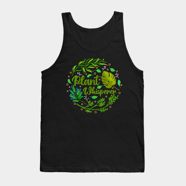 Plant Whisperer Tank Top by Tebscooler